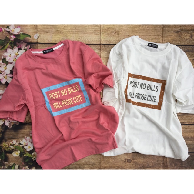 Áo unisex thun tay lỡ cho giới trẻ