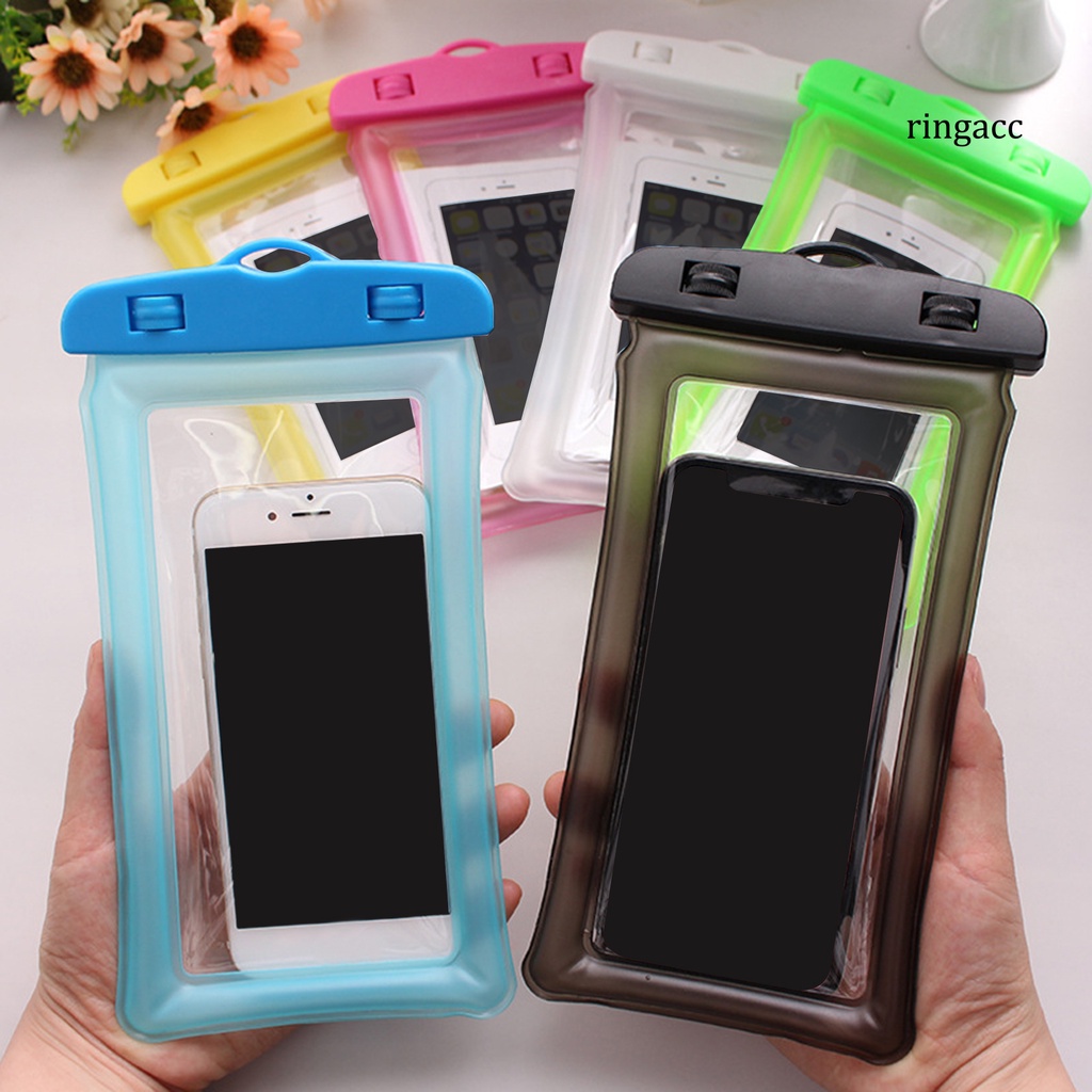 Túi Đựng Điện Thoại Trong Suốt Chống Nước Có Thể Chạm Màn Hình Cảm Ứng Cho Hoạt Động Dưới Nước