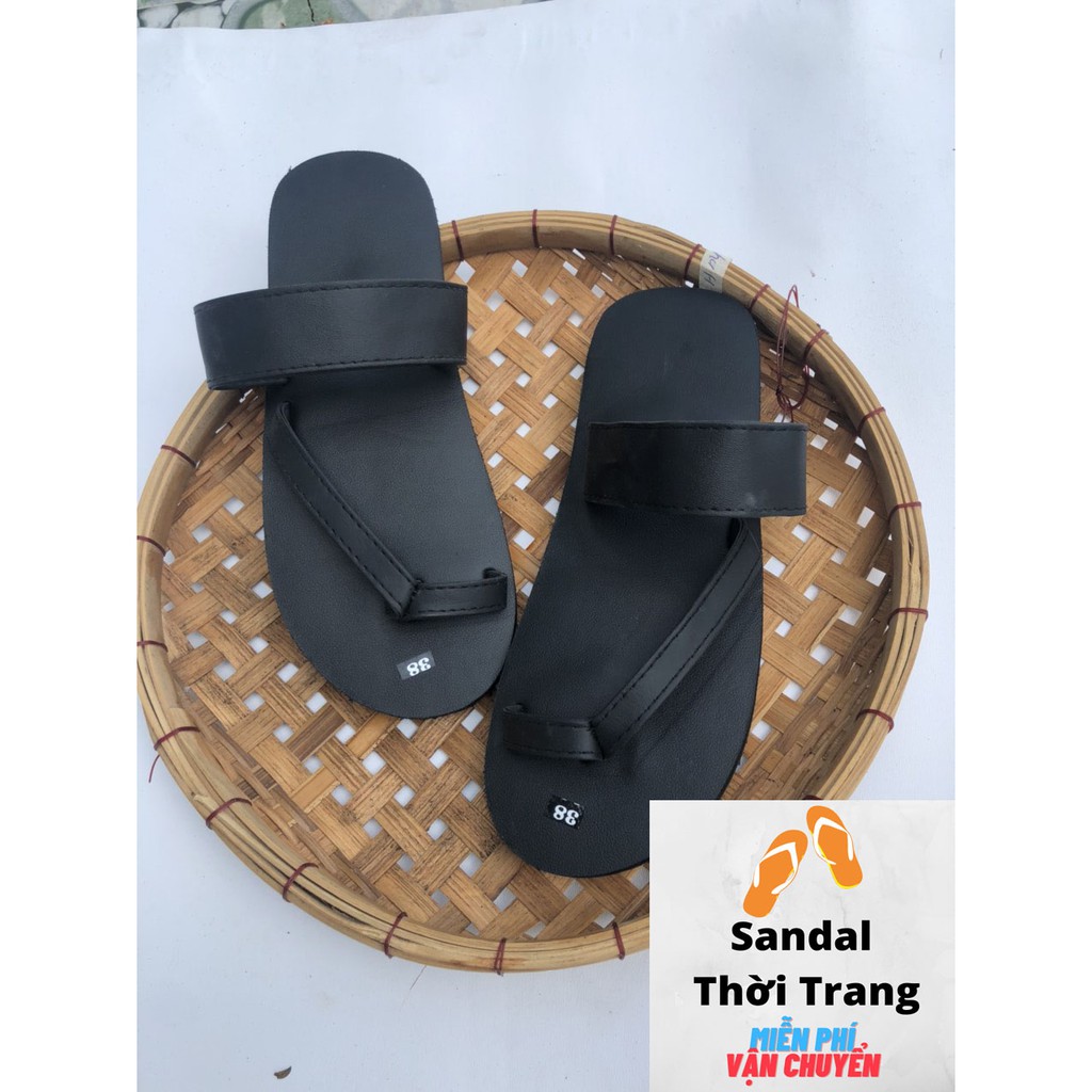 Dép xỏ ngón nữ trắng/nâu/đen [ẢNH THẬT 100%] Dép nữ giá rẻ Sandal thời trang