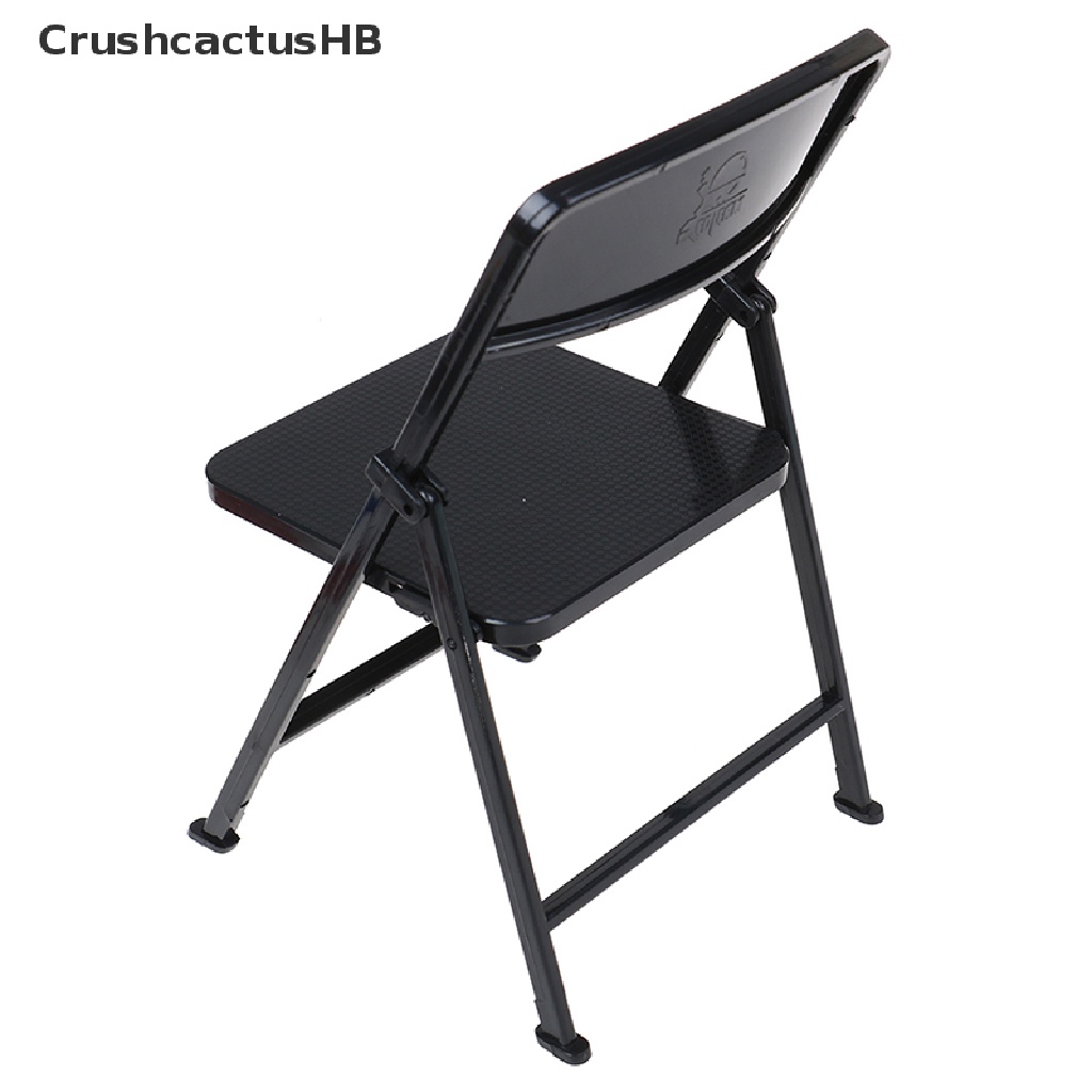 [CrushcactusHB] 1/6 Scale dollhouse miniature furniture folding chair for solider action figure Hot Sell