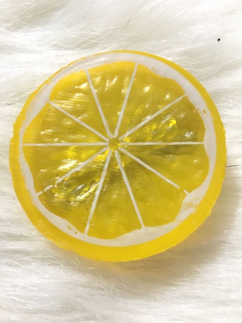 Kẹp chun tóc lát chanh dễ thương