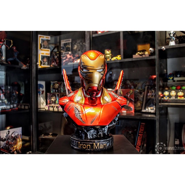 Tượng mô hình bán thân Iron man mark 50 bản siêu đẹp