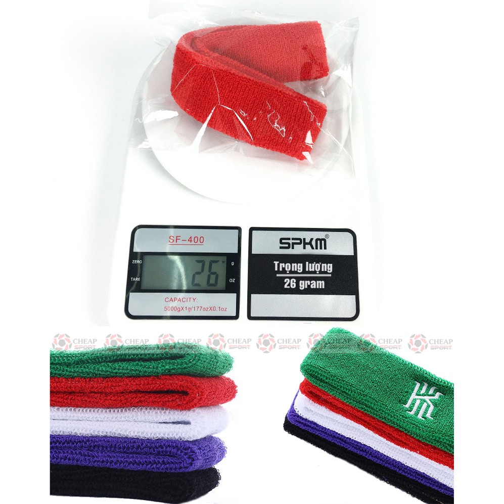 Băng Đô Bóng rổ NBA Headband Nam Nữ Băng Trán Thấm Chặn Mồ Hôi Logo Kobe, Curry, King James, Jordan, Irving, Harden