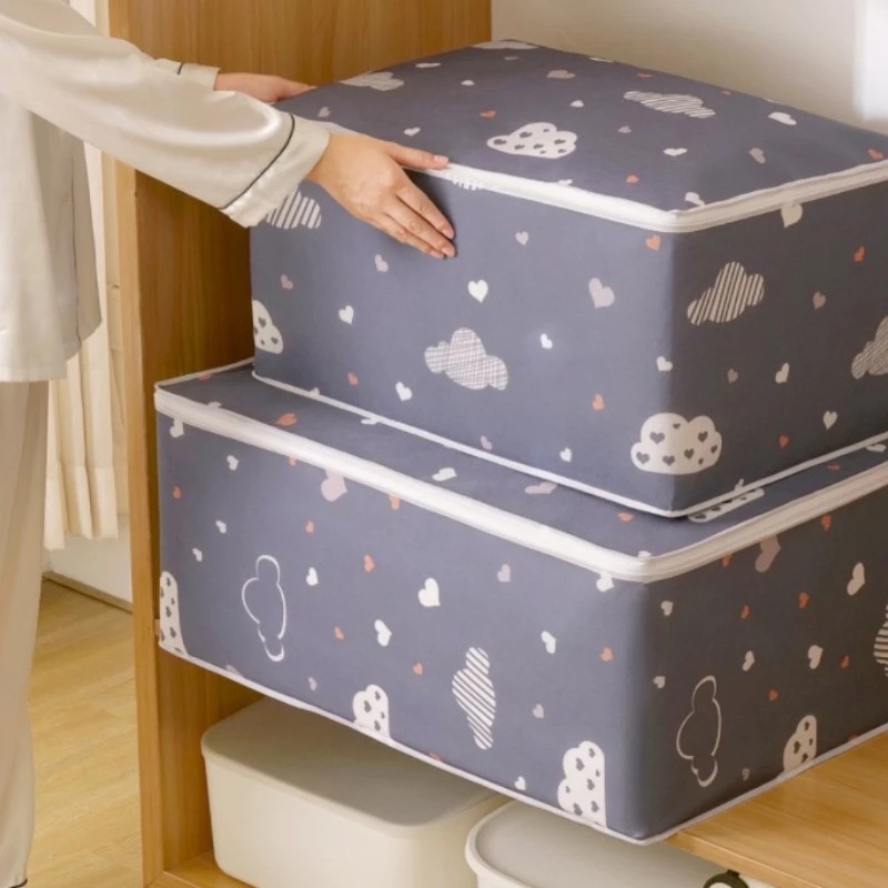 Túi Đựng Chăn Mền Chống Bụi Đa Năng Có Tay Cầm Tiện Lợi