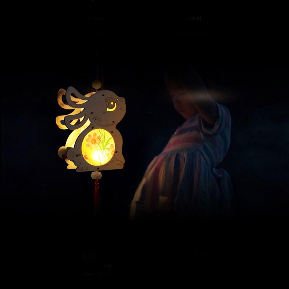 YIYU Lồng Đèn Thủ Công Họa Tiết Hoạt Hình Phong Cách Trung Hoa Cổ Điển