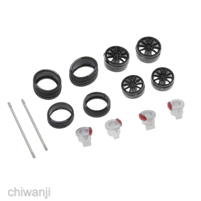 Gói 4 Lốp bánh xe sửa đổi tỷ lệ 1: 64 để nâng cấp các bộ phận