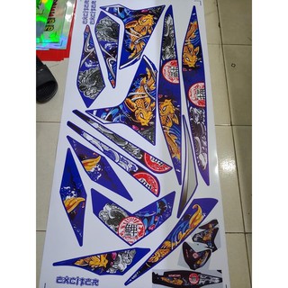Tem rời exciter 150 cá chép