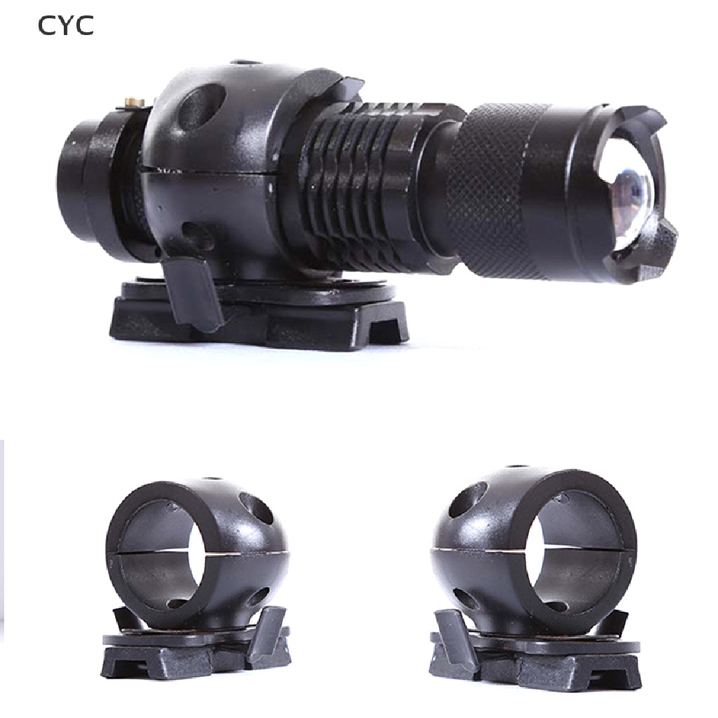 CYC Helmet Special Flashlight Tactical Helmet Clamp Adaptor Cycling Headlight Holder CY