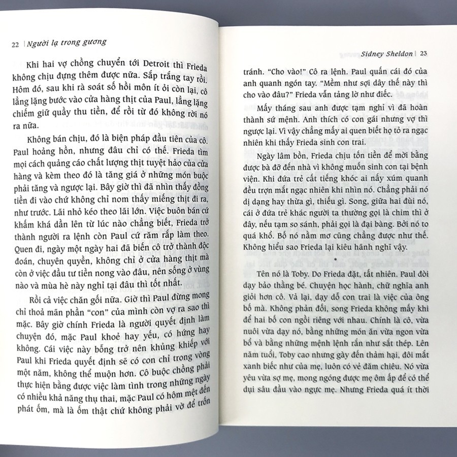 Sách - Người lạ trong gương (Sidney Sheldon)