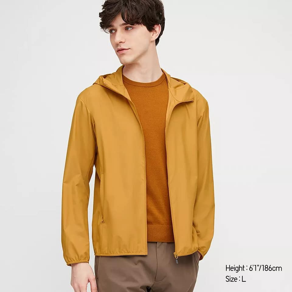 ÁO GIÓ NAM UNIQLO 1 LỚP CHÍNH HÃNG (có video mua)