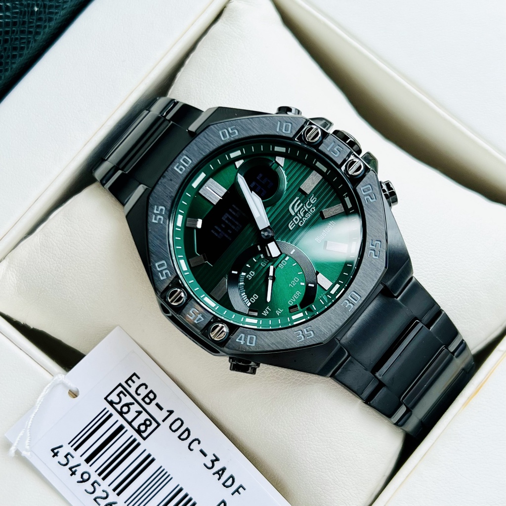 Đồng hồ nam dây thép Casio Edifice ECB-10DC-3A