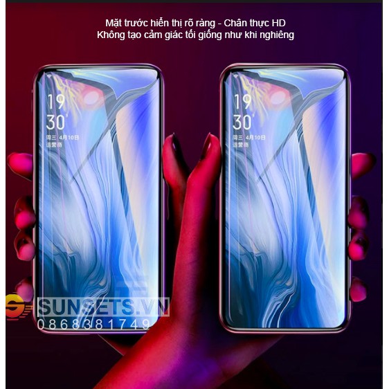 Kính cường lục Oppo Reno