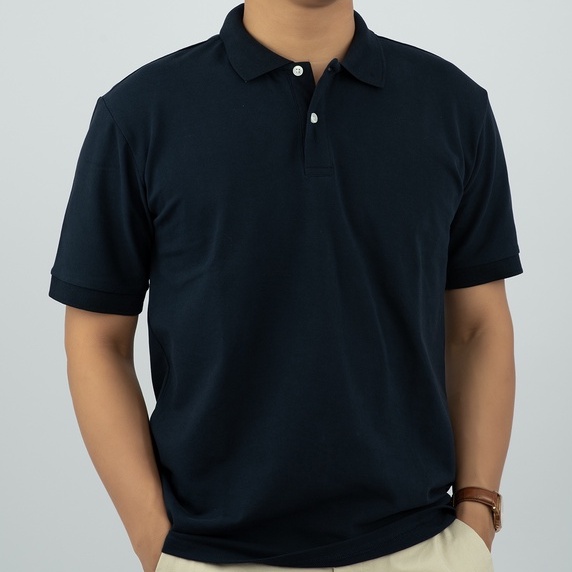 Combo siêu tiết kiệm 3 áo thun Polo nam 100% PERFECTMEN cotton basis COMBOCB2