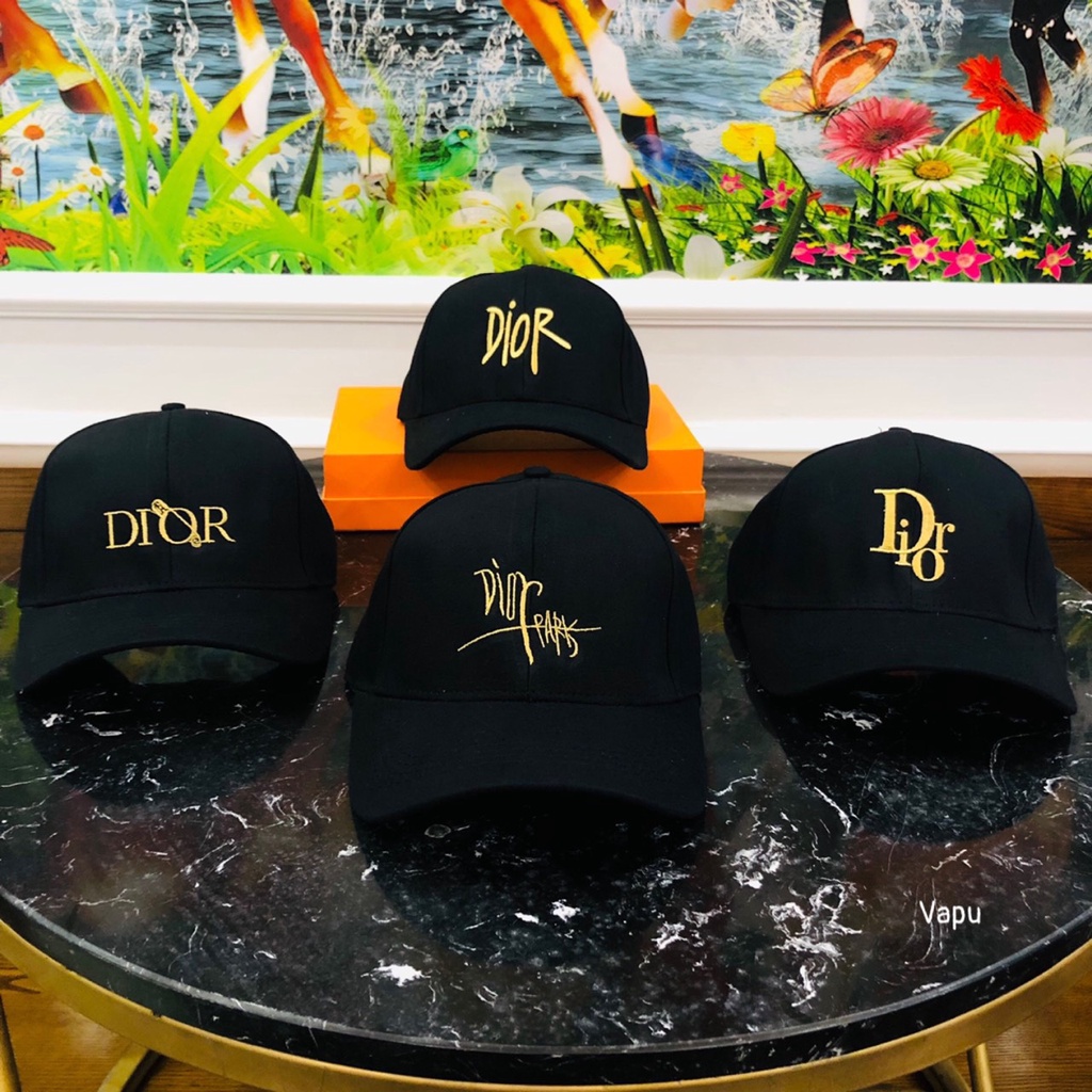 Mũ lưỡi trai thêu chữ Dior Nón kết dân chơi đỉnh cao cái đẹp, thời trang basic dành cho cả nam và nữ,VP90