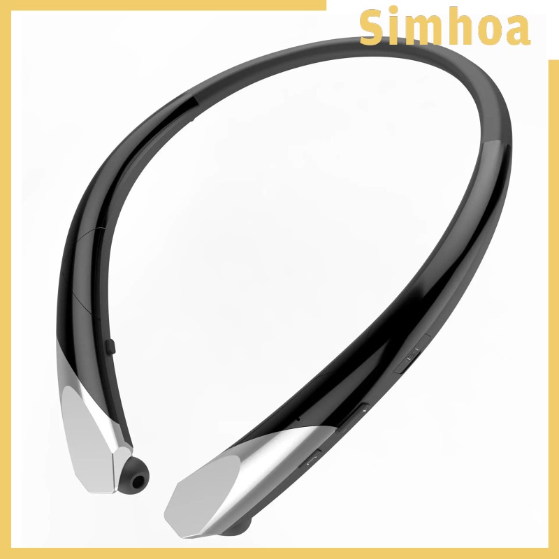 [SIMHOA] Wireless Headphones Headsets Earphone Neckband Headsets w/Mic Sports