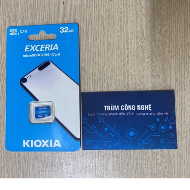 Thẻ nhớ 32GB KIOXIA (Toshiba) Exceria microSDHC Class10 100MB/s Tốc Độ Cao