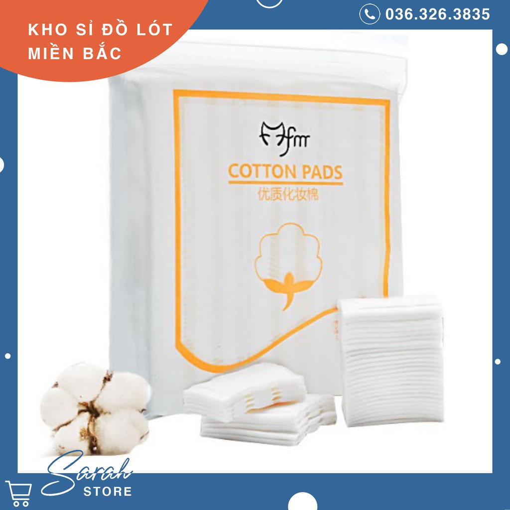 Bông tẩy trang 3 lớp FM Cotton Pads 222 miếng nội địa Trung
