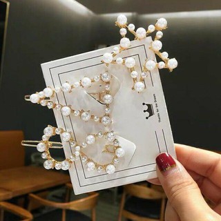 Kẹp Tóc Đính Hạt Nhiều Hình .