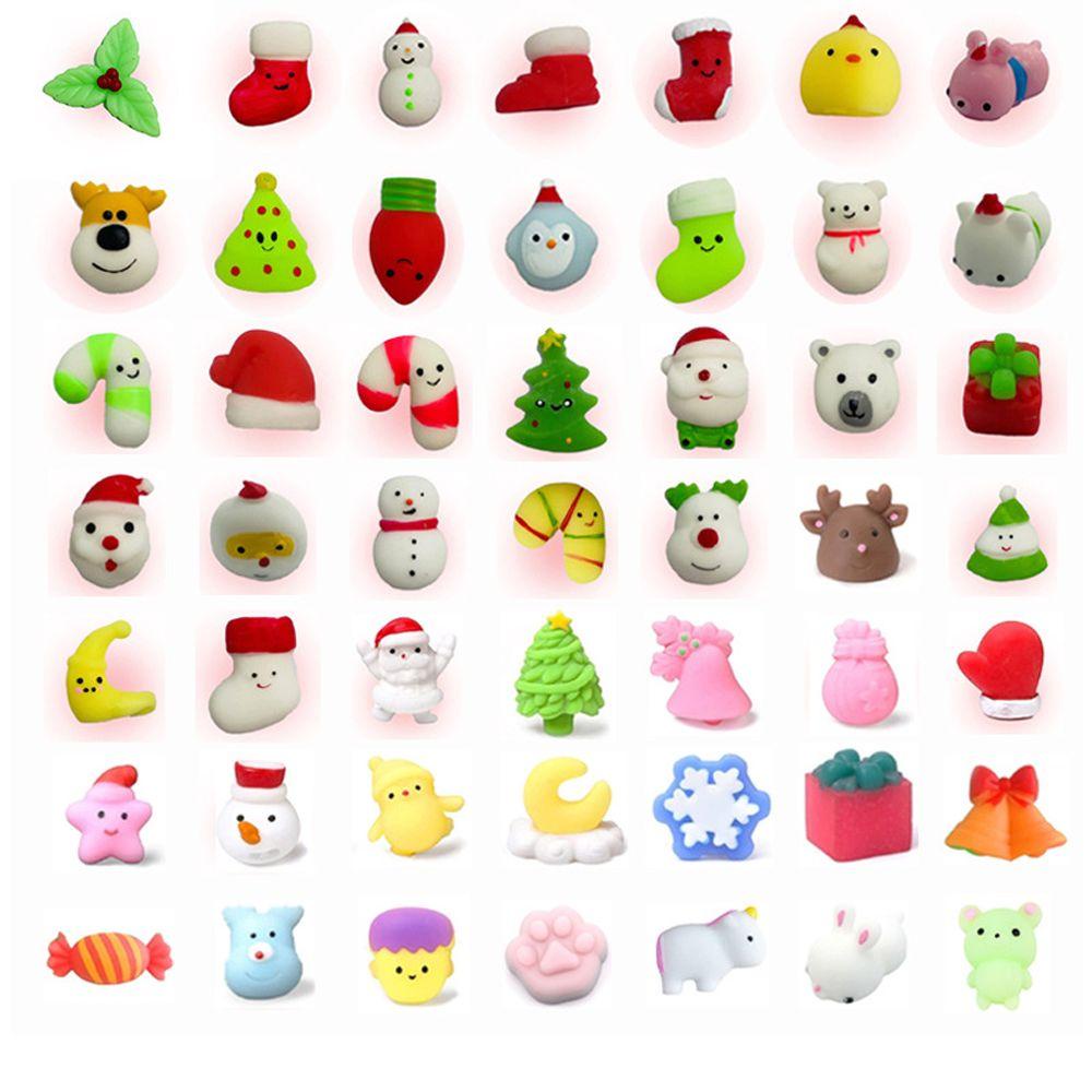 Set 24 / 48 Đồ Chơi Bóp Tay Hình Ông Già Noel