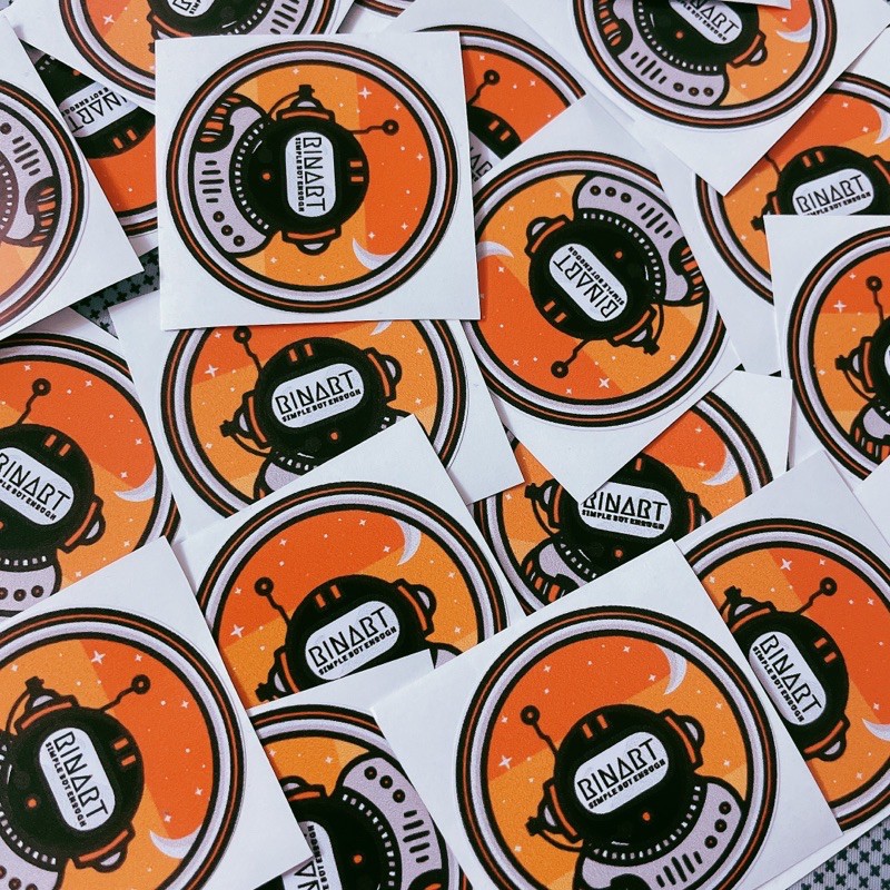 Decal Logo Sticker Patch in áo ủi trực tiếp lên vải hình NASA người ngoài hình tinh