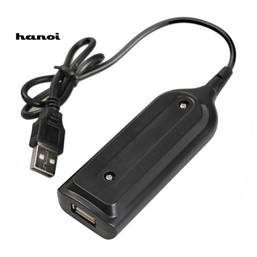 Hub Chia 4 Cổng USB 2.0 Tốc Độ Cao Màu Đen Cho Laptop / PC