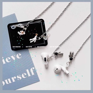 Dây Xích Đeo Mắt Kính Bằng Hợp Kim Họa Tiết Phi Hành Gia Hoạt Hình Sáng Tạo