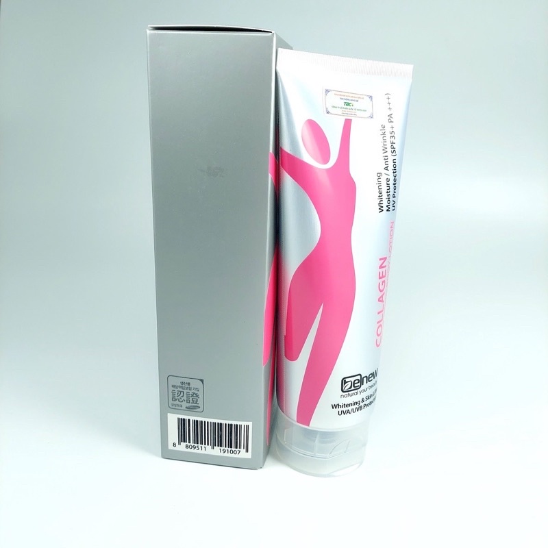 Kem Dưỡng Trắng Body BENEW Collagen 200ml