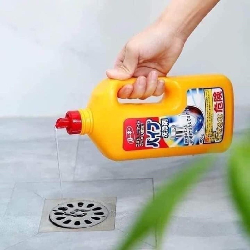 Chai thông cống Rocket Nhật Bản 800gram - dung tịch thông bồn cầu đa năng Daiichi Sekken