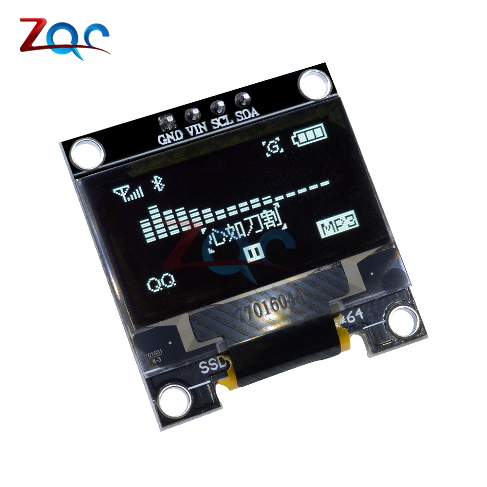 Mô Đun HiểN Thị OLED MàU TrắNg 0.96 inch IIC 128X64 I2C SSD1306 12864 LCD