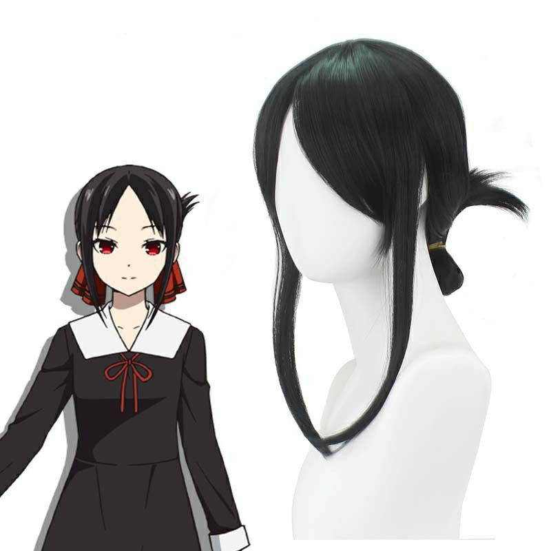 [sẵn] Wig/tóc giả cosplay Kaguya sama - Love Is War màu đen [Miu Cosplay]