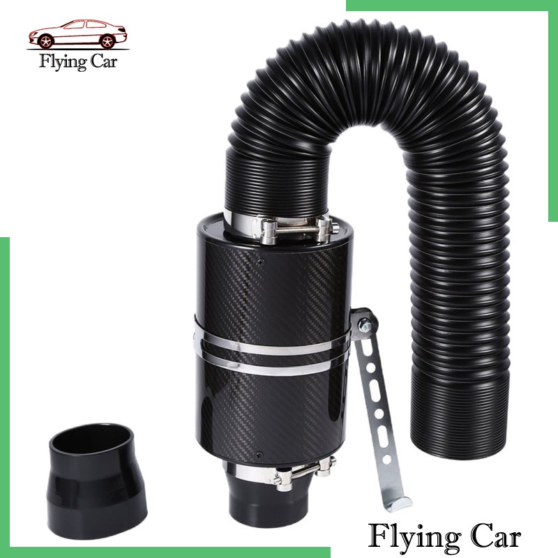 [giá giới hạn] Car Cold air intake Filter Induction Kit Pipe Hose System Set Universal