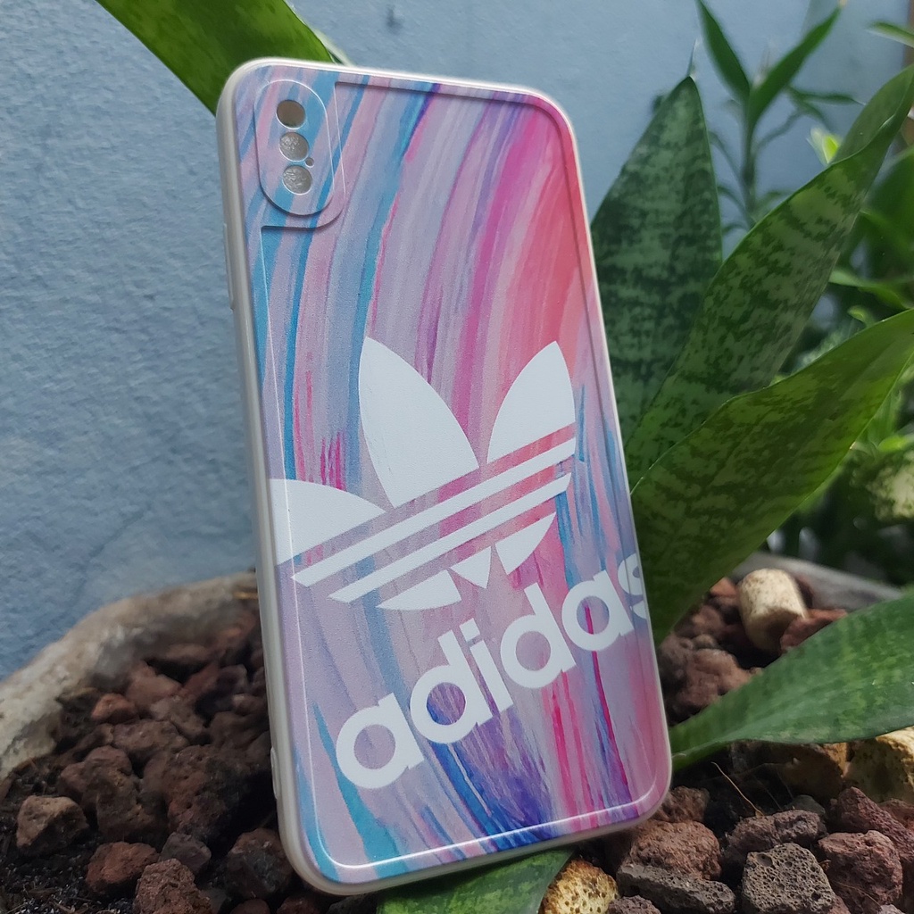Ốp Iphone - Ốp lưng iphone Adi Fire bóng cạnh vuông 7/7plus/8/8plus/x/xr/xs/11/12/pro/max/plus/promax [Tomax Shop]