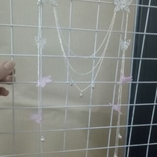 [KÈM HÌNH THẬT] Cài tóc xích tua rua dài tiểu thư cổ trang