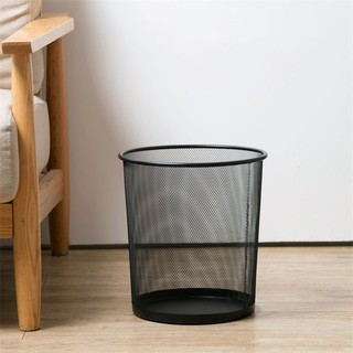 Thùng Rác Văn Phòng Lưới Kim Loại Cao 27cm