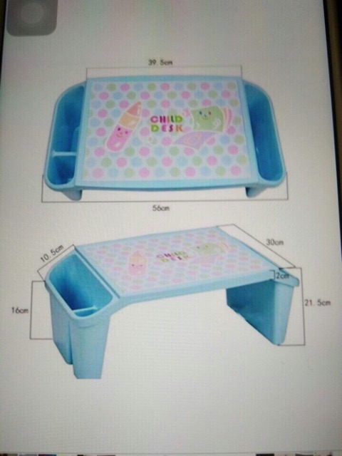 Bàn học nhựa cho bé đa năng có  ngăn. BÀN HỌC NHỰA TRẺ EM . | BigBuy360 - bigbuy360.vn