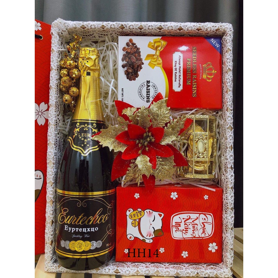 Giỏ quà tết, quà tặng tết sang trọng tặng biếu người thân, set quà tặng tết đẹp, hộp khay quà tết 2022 | BigBuy360 - bigbuy360.vn