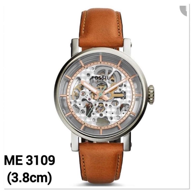 Đồng Hồ Nam Fossil ME3109 Automatic - Dây Da - size 38mm fullbox