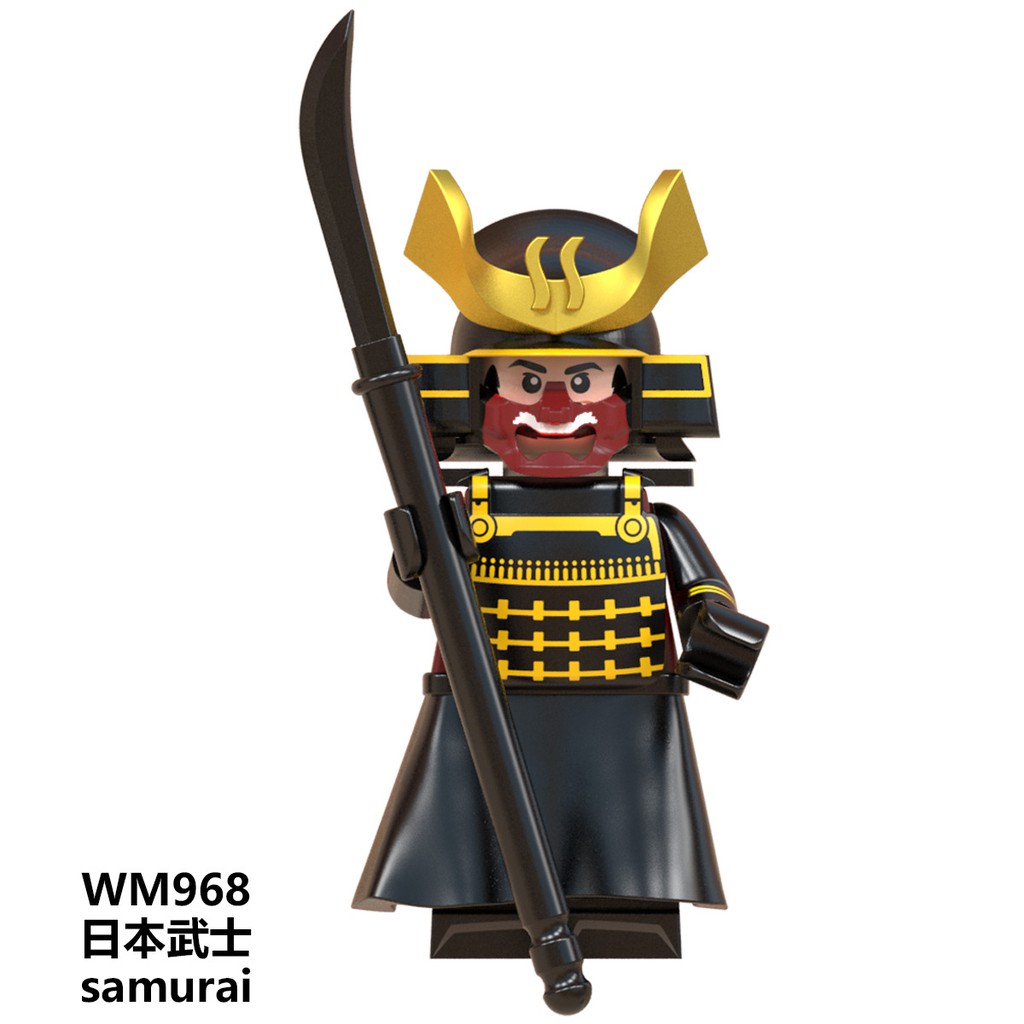 Minifigures Nhân Vật Samurai Armor Võ Sĩ Đạo Nhật Bản Mẫu Mới Ra Siêu HOT WM6090