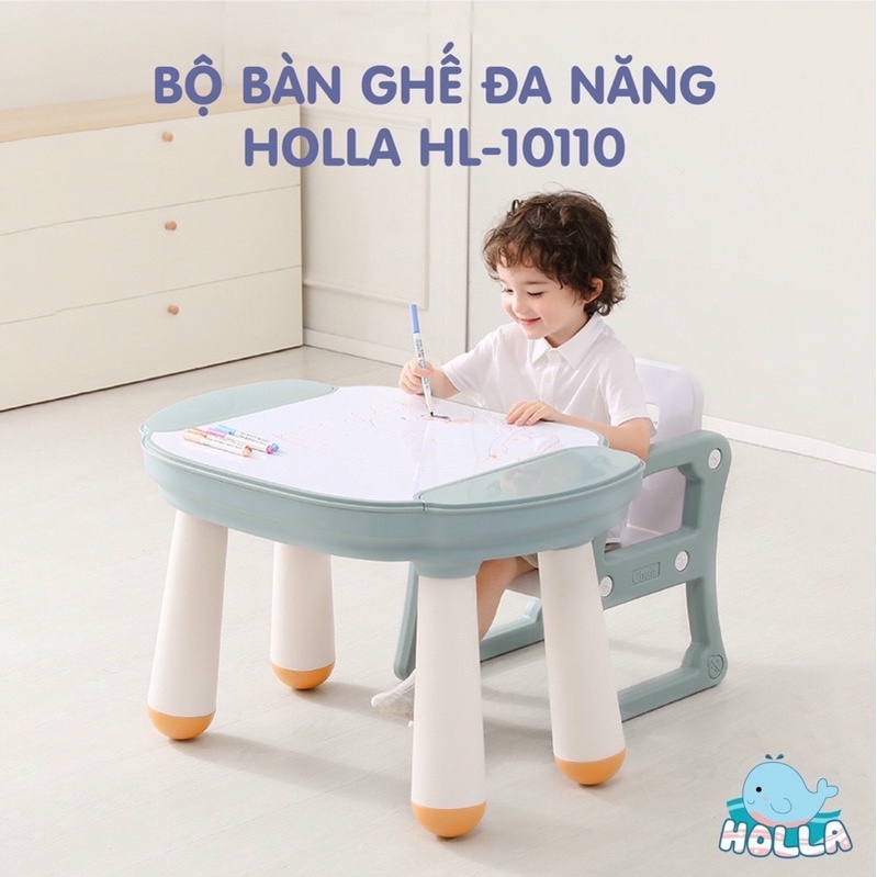 Bộ Bàn Ghế Đa Năng Holla Cao Cấp HL - 10110