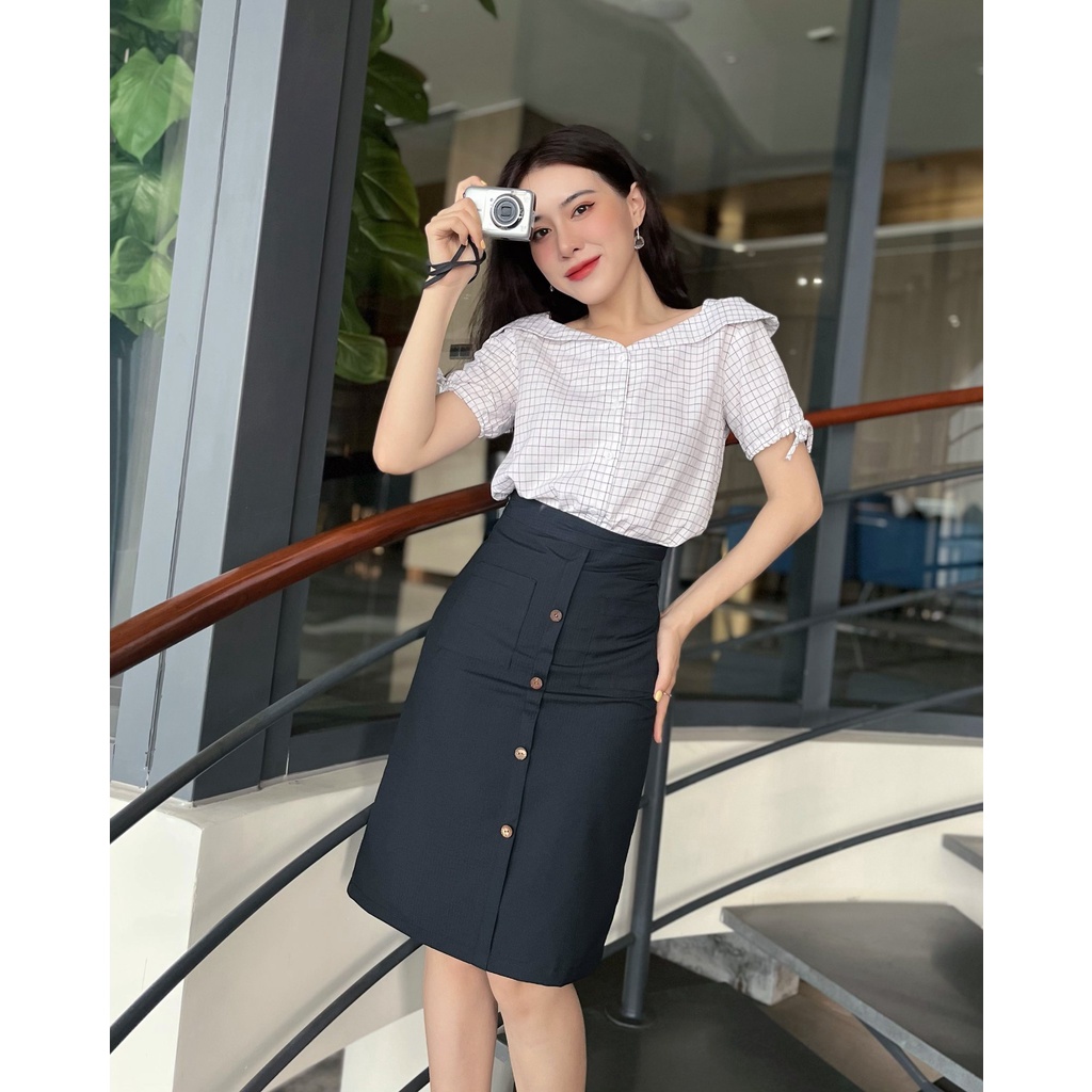MINX - Chân váy Pocket Midi Skirt