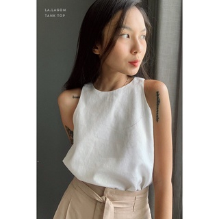Áo linen- ba lỗ- Basic-Vải Linen