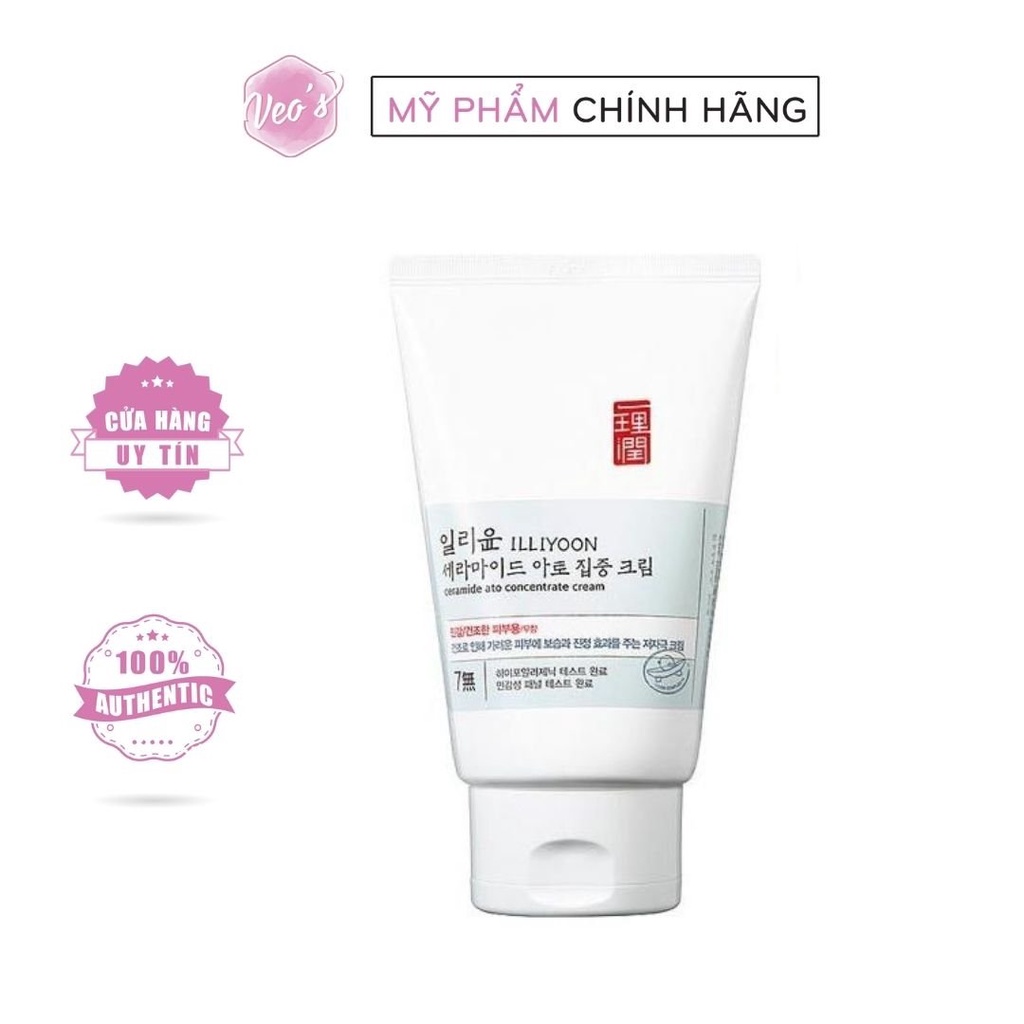 Kem Dưỡng Ẩm Hàn Quốc Illiyoon Ceramide Ato Concentrate Cream