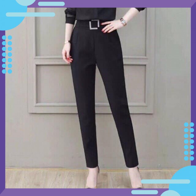 Quần Baggy Đai Vuông Mẫu Mới Đang Rất Hot