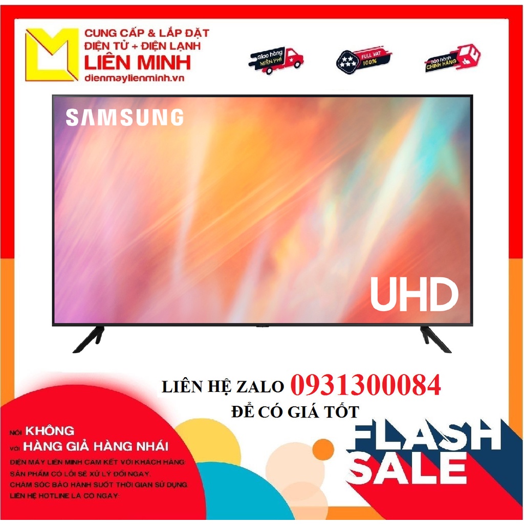 Smart Tivi Samsung 4K 55 inch UA55AU7200 Mới 2021 (GIÁ LIÊN HỆ) - GIAO HÀNG MIỄN PHÍ  TP.HCM