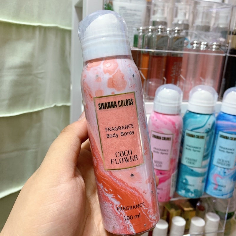 Xịt thơm body mist Sivanna Colors Thái Lan 100ml