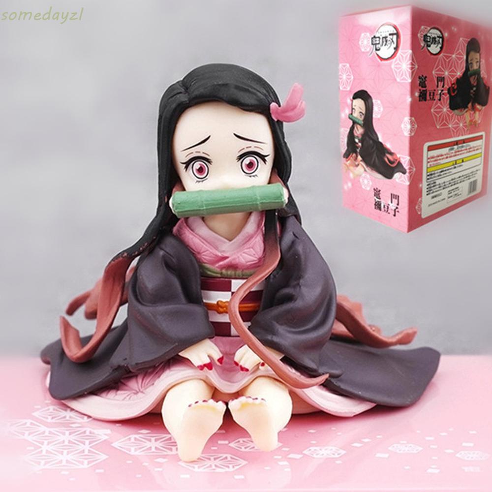 Mô Hình Nhân Vật Kamado Nezuko Trong Demon Slayer Bằng PVC 65mm