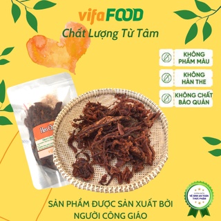 Khô heo cháy tỏi, heo cháy tỏi handmade - 100gr