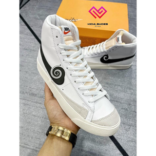 Giày Sneaker Nike Blazer Mid 77 Vintage White Black (Cao Cổ).(Thấp Cổ) Thể Thao nam nữ Đen Trắng Cao Cấp Full Box bill