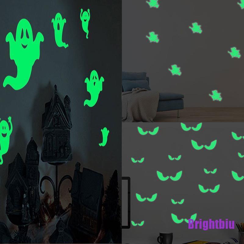 Sticker Dạ Quang Phát Sáng Dán Tường Trang Trí Lễ HALLOWEEN
