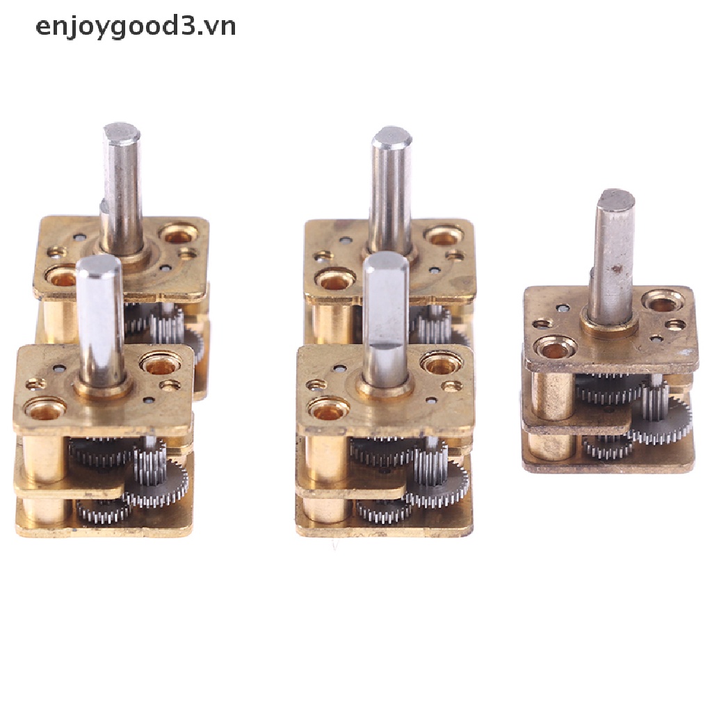 Set 5 mô tơ giảm tốc N20 bằng kim loại cho hộp số xe ô tô